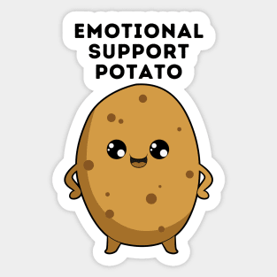 Emotional support potato [D] Sticker